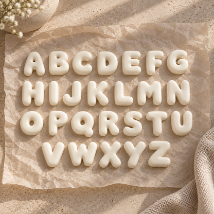 Personalized Plaster Paint Kit | Custom Letters & Names for Kids