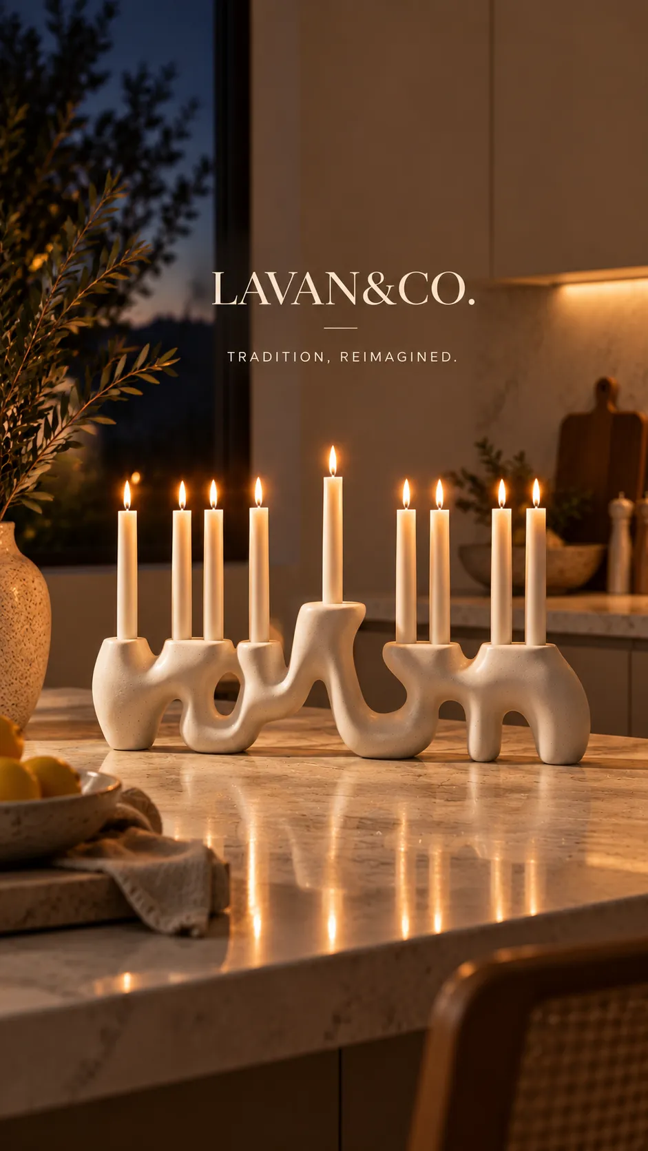Hebrew word Chai (Life) sculptural wall decor